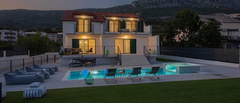 Una piscina climatizada