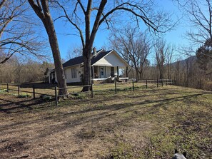 Exterior - Newly renovated home from 1912 nestled on 20 acres near Buffalo National River (Parthenon)