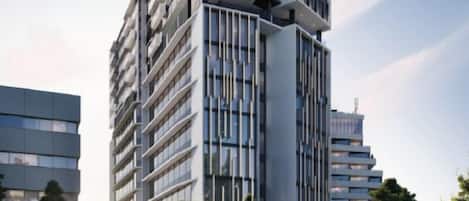 Fassade der Unterkunft