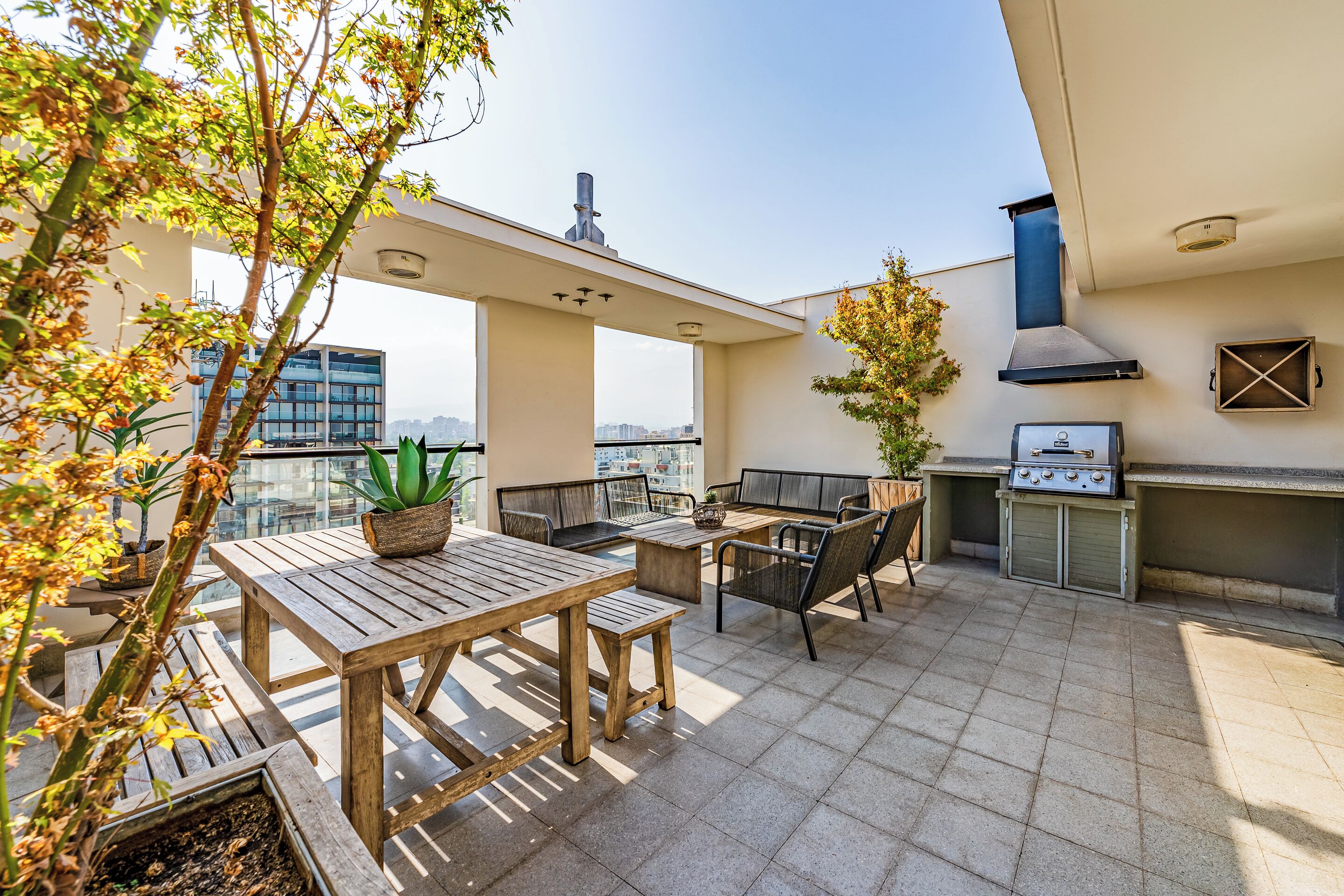 Terraza en la azotea