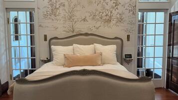 Acesso à internet, roupa de cama