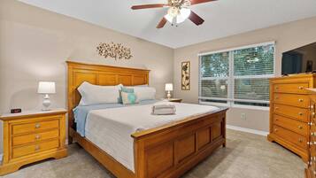 Iron/ironing board, travel crib, WiFi, bed sheets