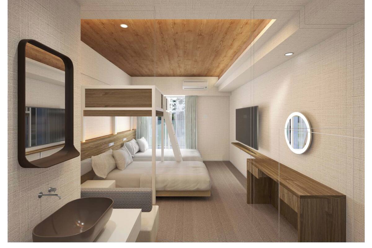 Habitación triple, vista a la ciudad | Wifi gratis