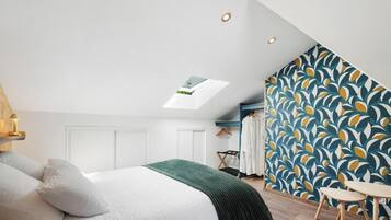2 Schlafzimmer, Reisekinderbett, kostenloses WLAN