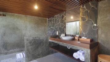 Vila Mewah, 1 kamar tidur, pemandangan kolam renang | Kamar mandi