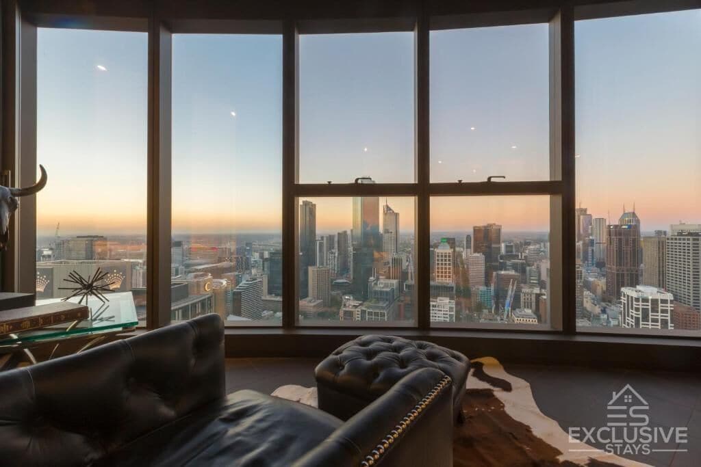 Luxe appartement, uitzicht op stad | Interieur