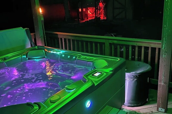 Baignoire à remous extérieure