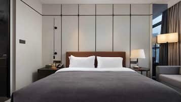 Basic Single Room, City View | In-room safe, desk, laptop workspace, blackout drapes