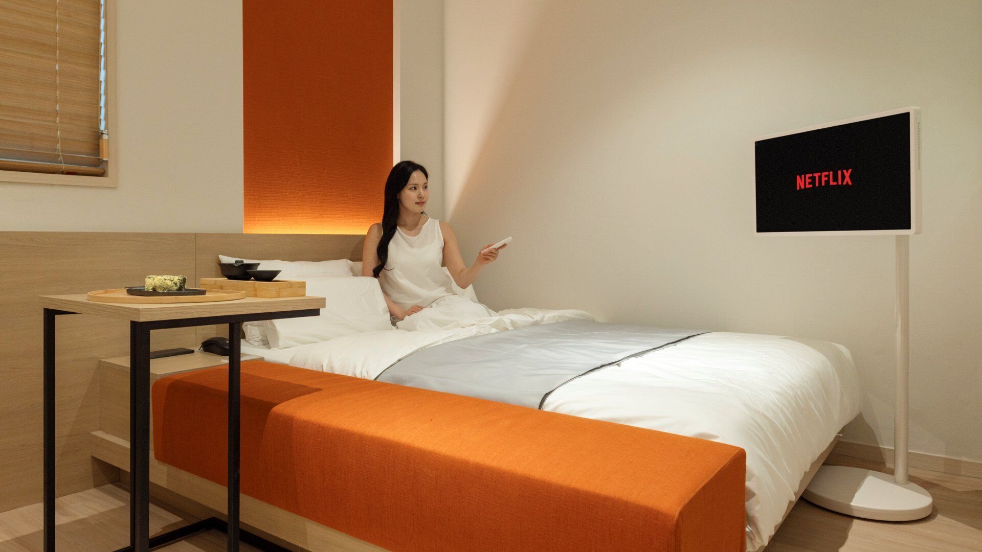 Ropa de cama de alta calidad y cortinas blackout 