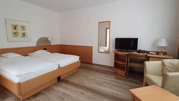 In-room safe, desk, blackout curtains, soundproofing