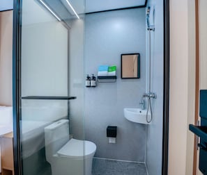 Basic-Einzelzimmer | Badezimmer