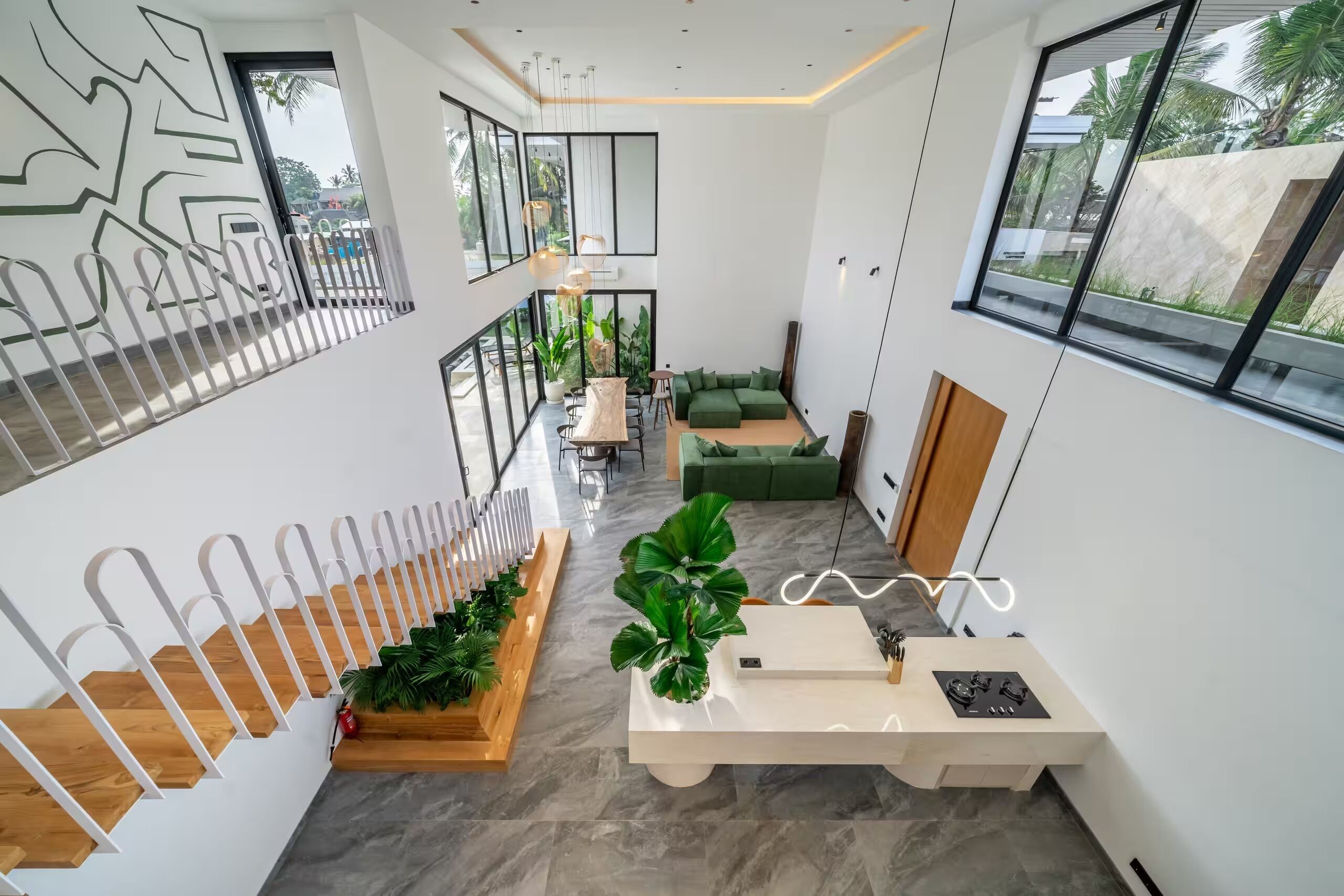 Luxury Villa, 6 Bedrooms, Private Pool, Courtyard View | Interior