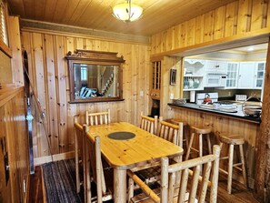 Dining - Ski Cabin with Lake Views at Schweitzer in Idaho (Sandpoint)