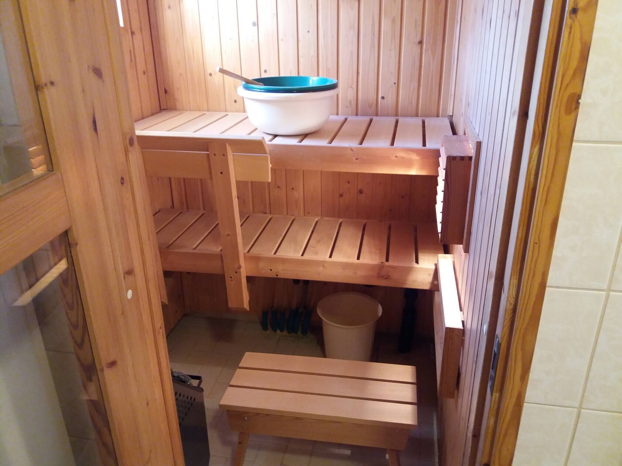 Casa, 2 habitaciones, con acceso para personas discapacitadas, balcón | Sauna