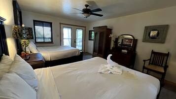 3 bedrooms, iron/ironing board, travel cot, WiFi