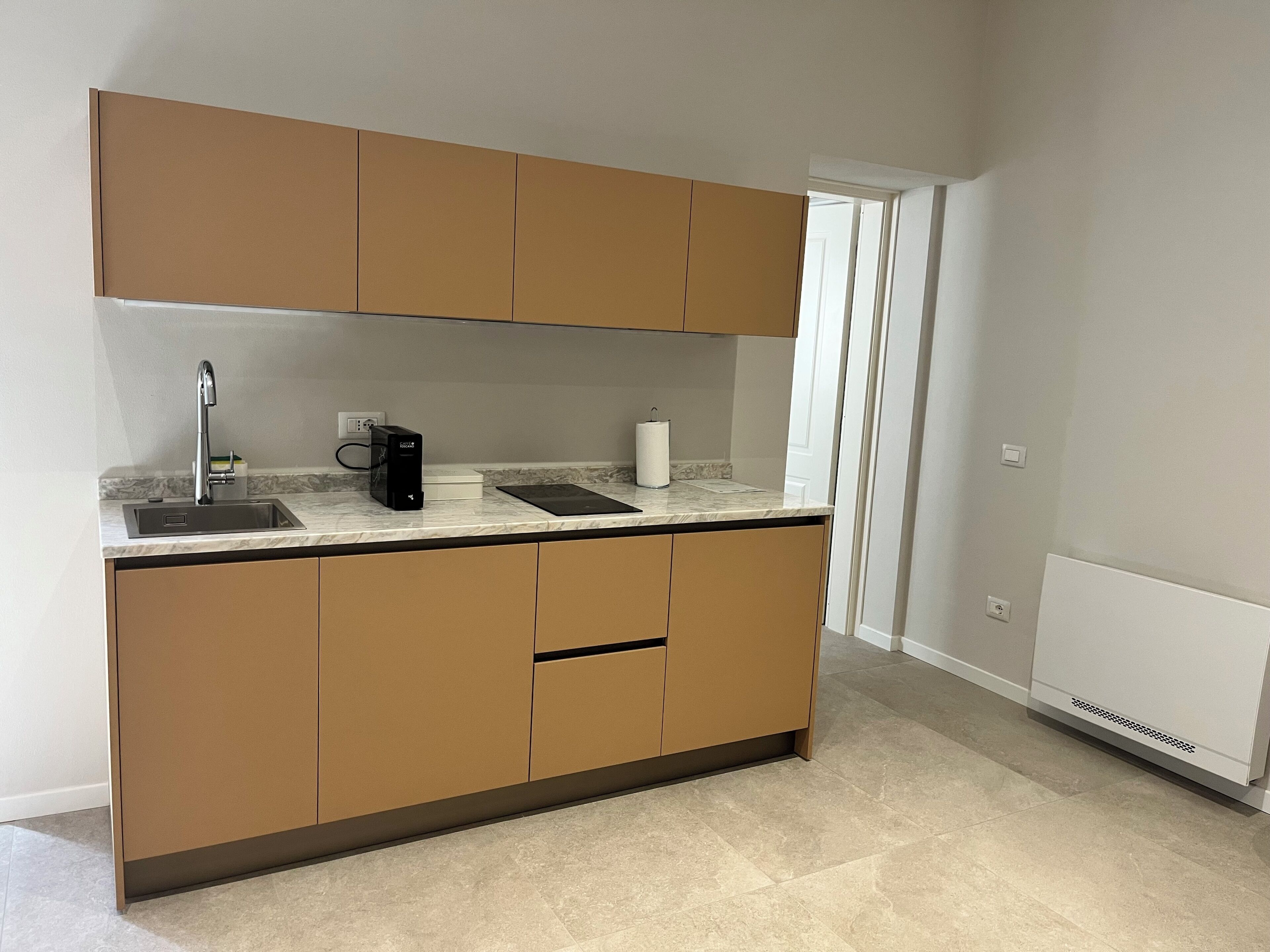 Appartamento Standard | Cucina privata | Macchina per caffè espresso, carta assorbente