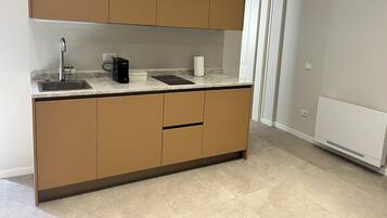 Appartamento Standard | Cucina privata | Macchina per caffè espresso, carta assorbente