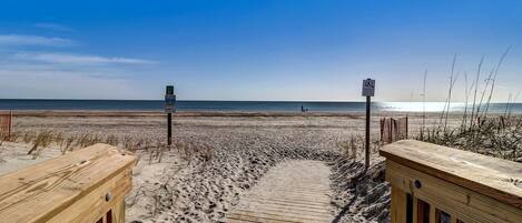 Beach nearby, sailing, fishing