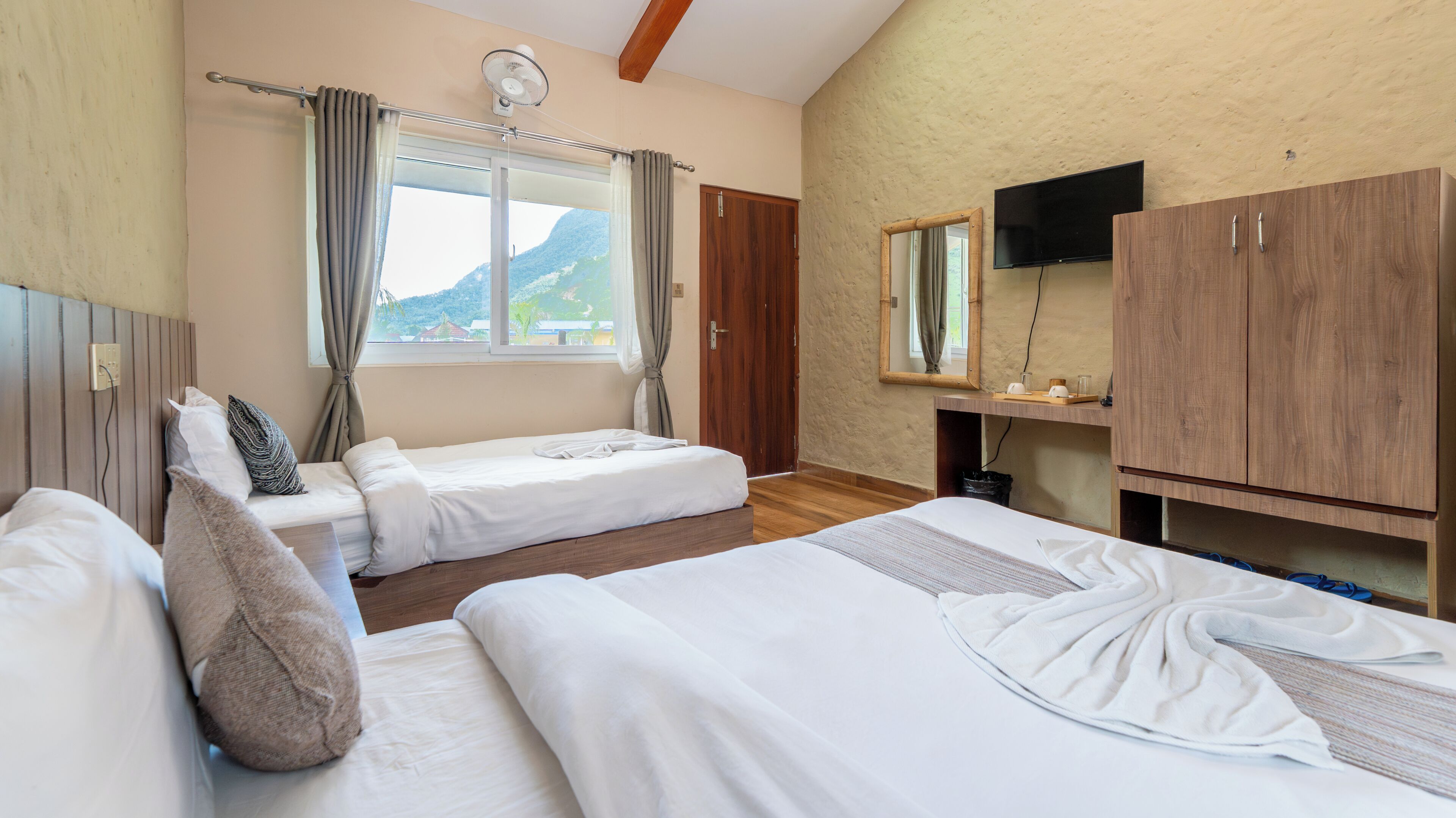 Family Triple Room, Garden View