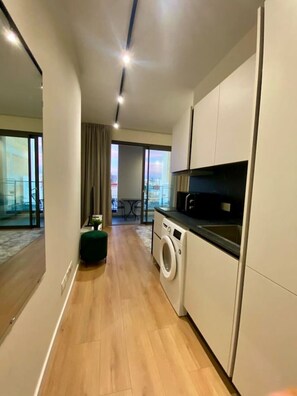 Interior - New central studio with balcony (Limassol)