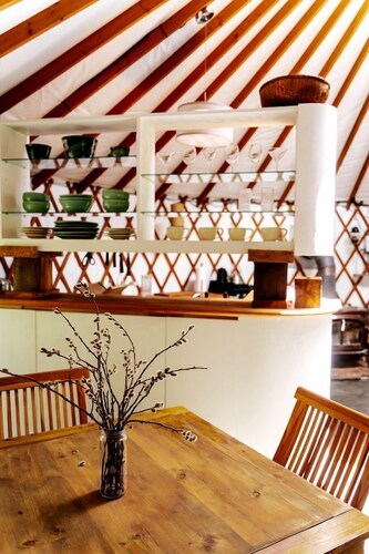 Modern Solar Powered Yurt Fully Equipped in Basalt, Colorado