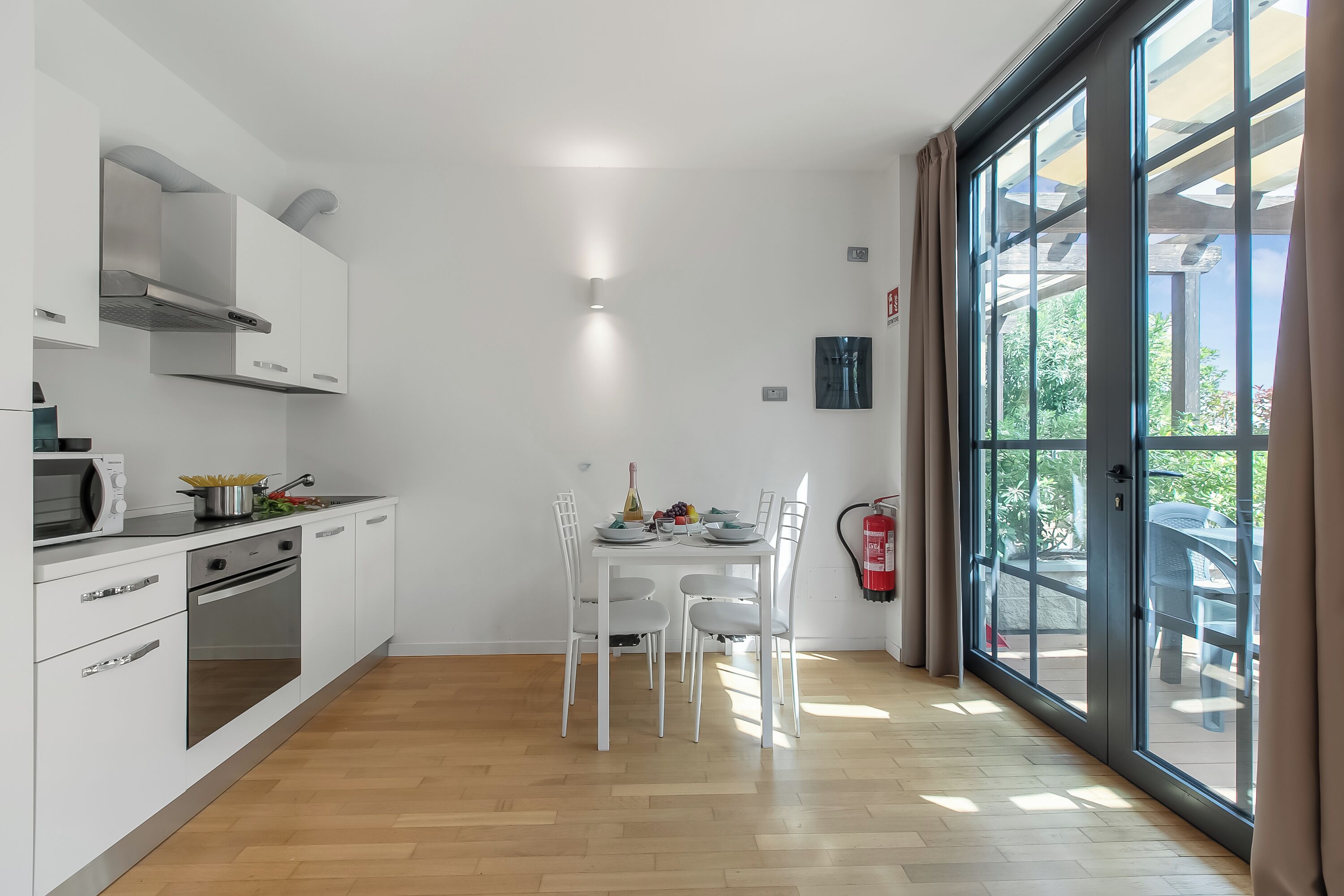 Appartement Familial, 1 chambre, balcon, vue mer (Mediterranea 35 in Savona) | Cuisine privée
