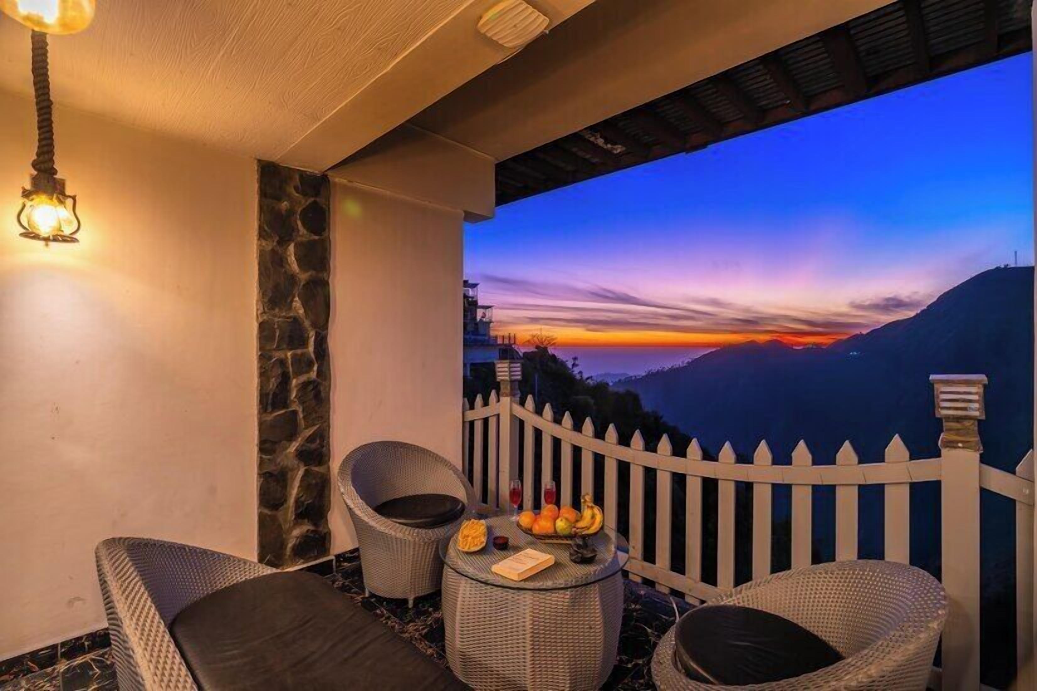 Ferienhaus | Blick vom Balkon