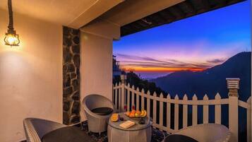 Ferienhaus | Blick vom Balkon