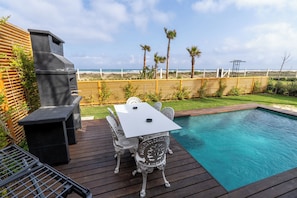 Deluxe Chalet, 2 Bedrooms, Balcony, Beach View | Pool | Indoor pool
