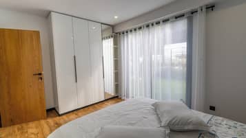 Chalet Deluxe, 2 habitaciones, balcón, vista a la playa