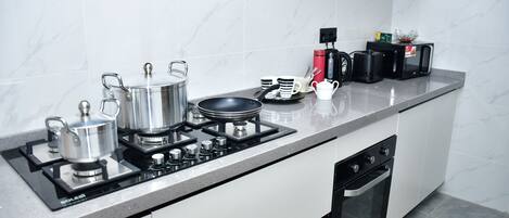 Appartement, vue parc | Cuisine privée