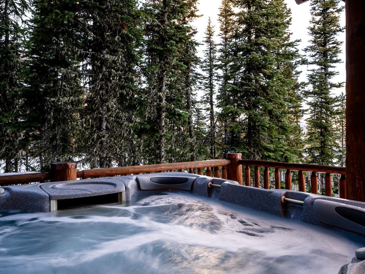Bain à remous extérieur