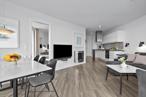 Living area - Fernsicht: Breathtaking Baltic Sea Views & Modern Luxury (Wendtorf)