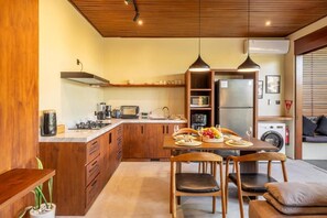 Deluxe-Villa, 2 Schlafzimmer, eigener Pool | Eigene Küche
