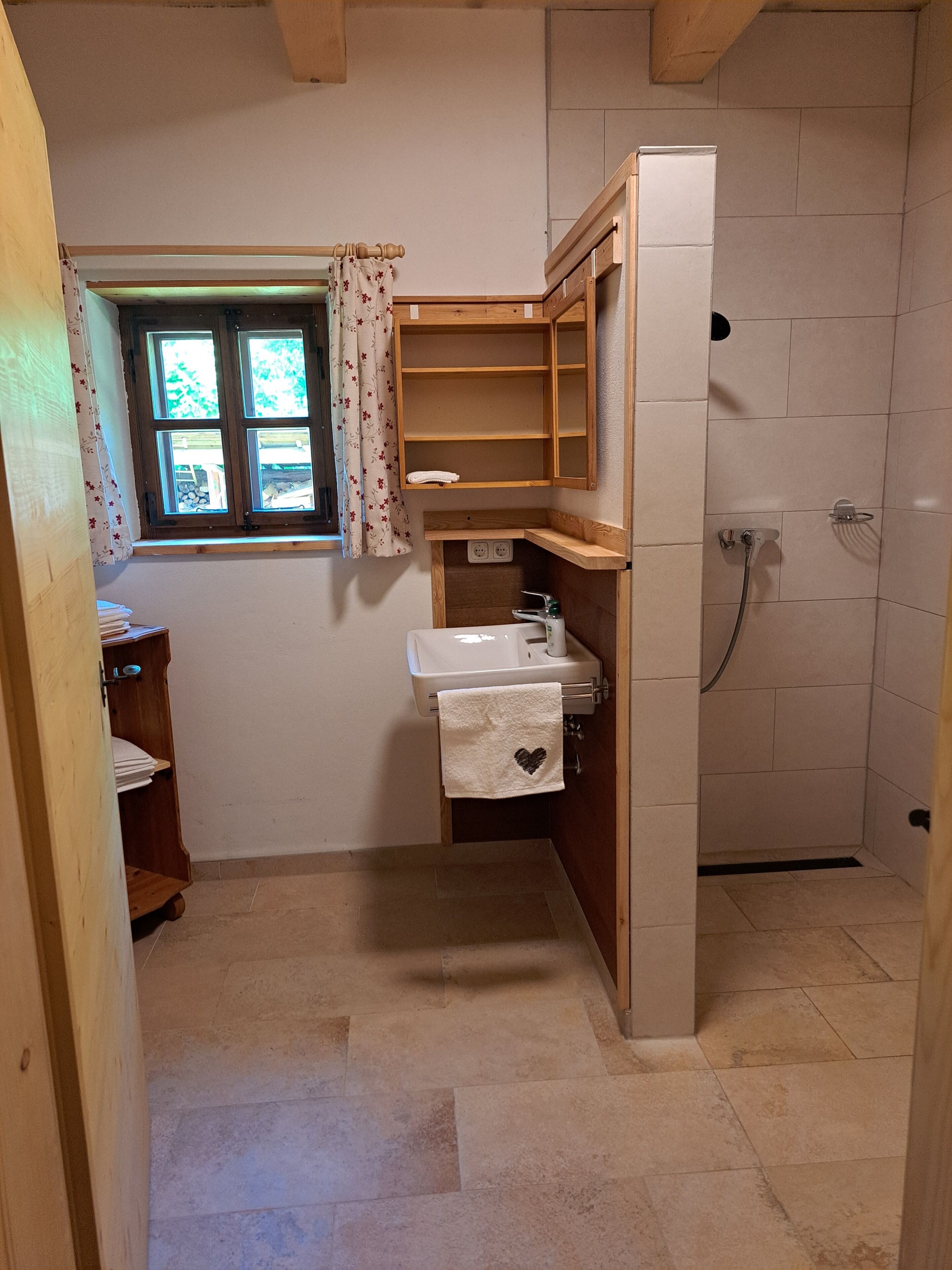 Comfort-Apartment, 1 Schlafzimmer, Gartenblick | Badezimmer