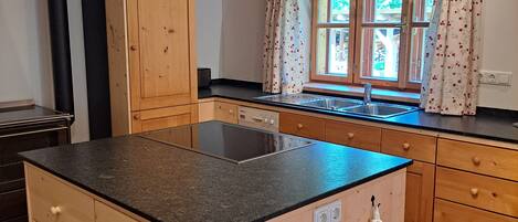 Appartement Confort, 1 chambre, vue jardin | Cuisine privée