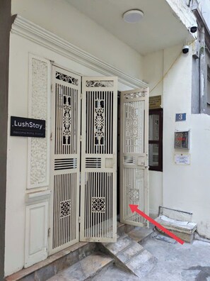 Fachada da propriedade