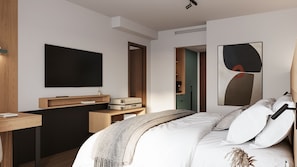 Family Quadruple Room | Minibar, in-room safe, desk, soundproofing - Tailormade Hotel MEDIAN Niš (Niš)