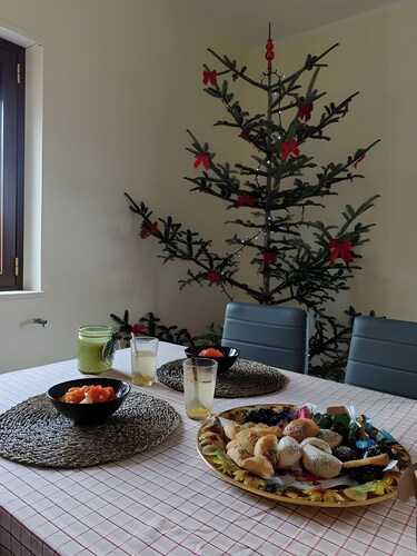 A cozy, new apartment with a beautiful view, nestled between the sea and Aspromonte