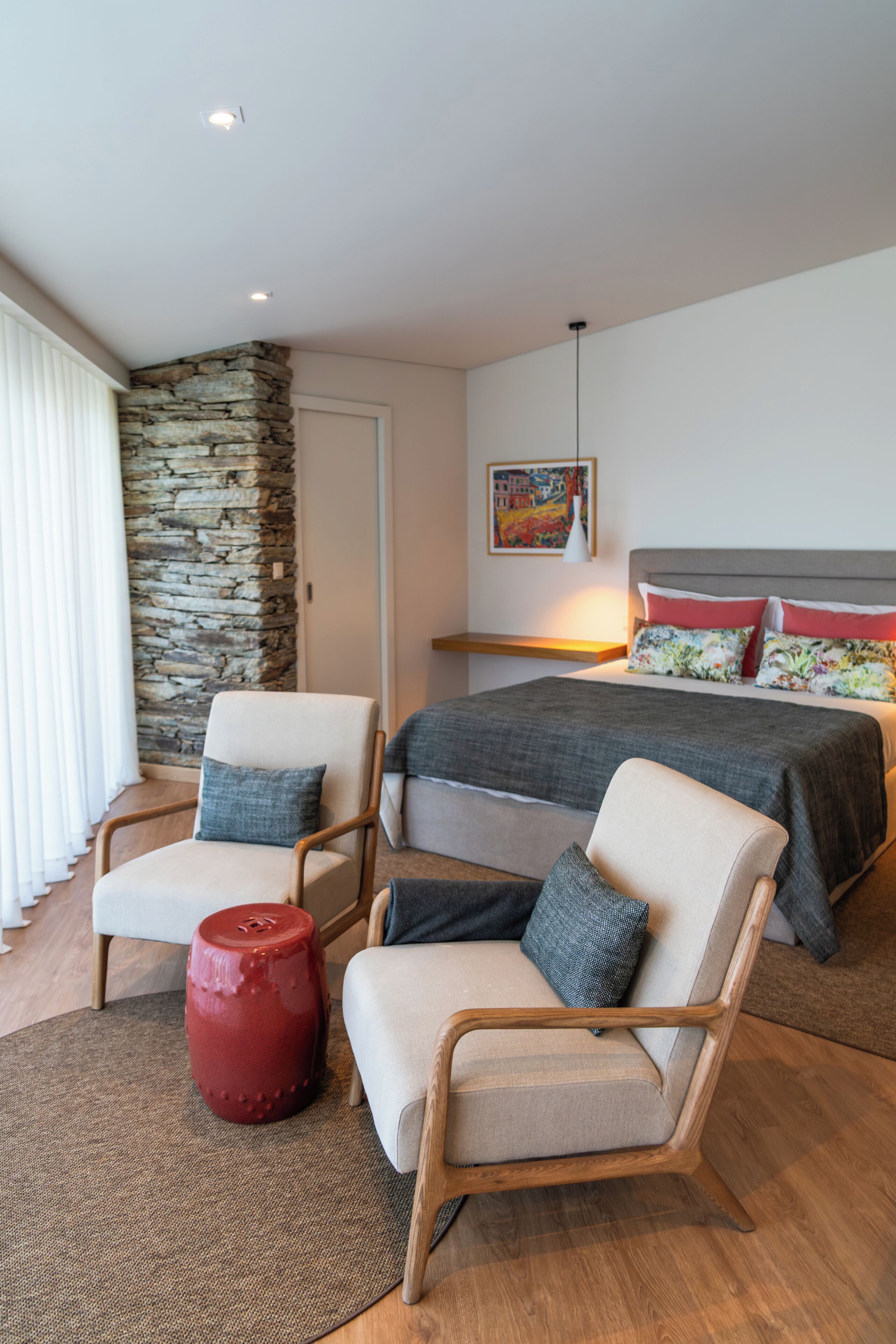 Studio, uitzicht op wijngaard | Een minibar, een kluis op de kamer, verduisterende gordijnen, reisbedje