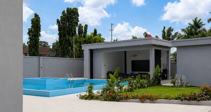 2 -bedroom apartment in adorable Dar es Salaam with AC comfort