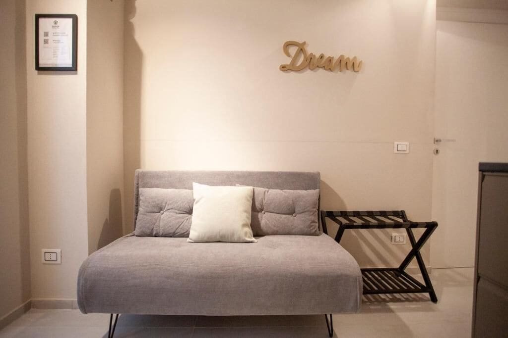 Quarto casal | Área de estar