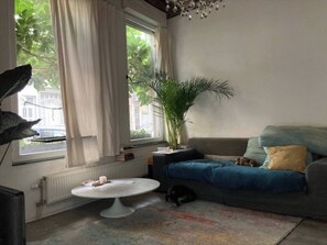 Apartment, 1 Bedroom | Living room - Townhouse in Smiley-neighbourhood 2060 (Antwerp)