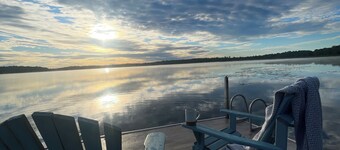 Adorable Lakeside Cabin w/ Private Sandy Beach to Enjoy the Sunrise