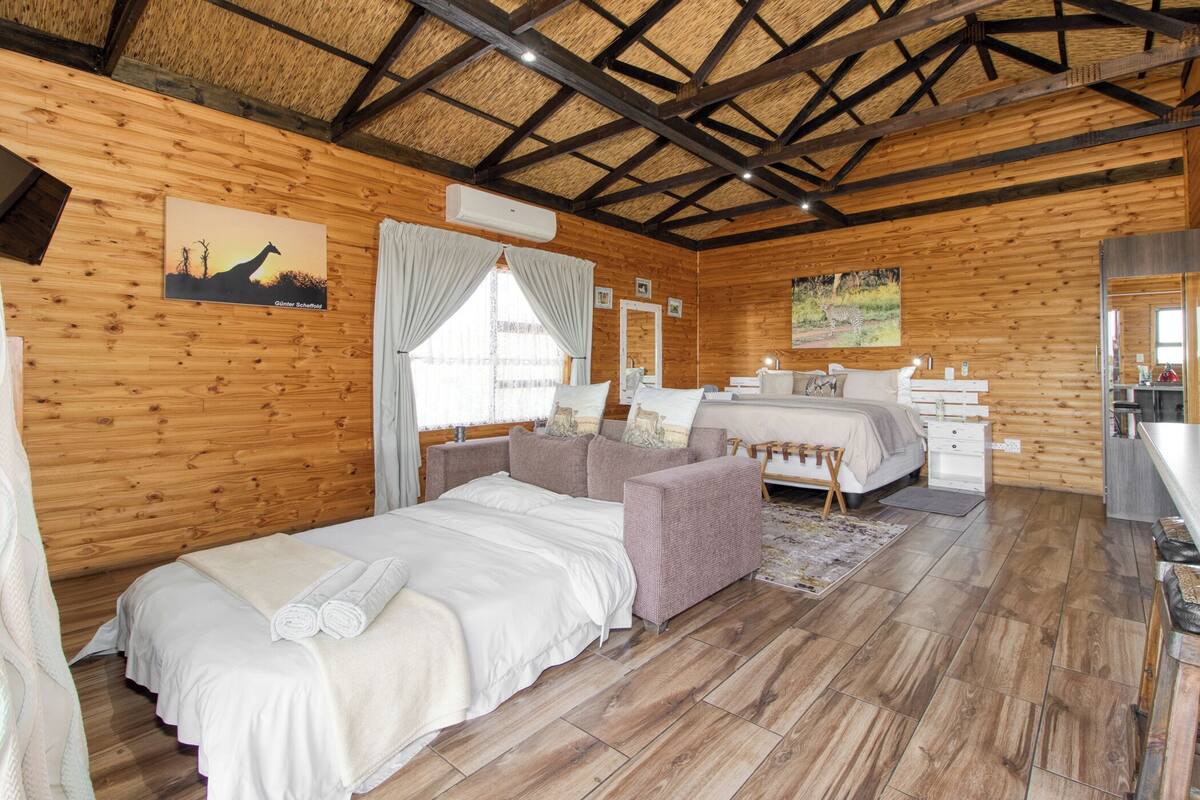 Cabane Standard | Coffres-forts dans les chambres, rideaux occultants, Wi-Fi gratuit