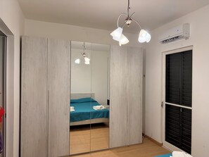 Blackout drapes, iron/ironing board, WiFi (free)