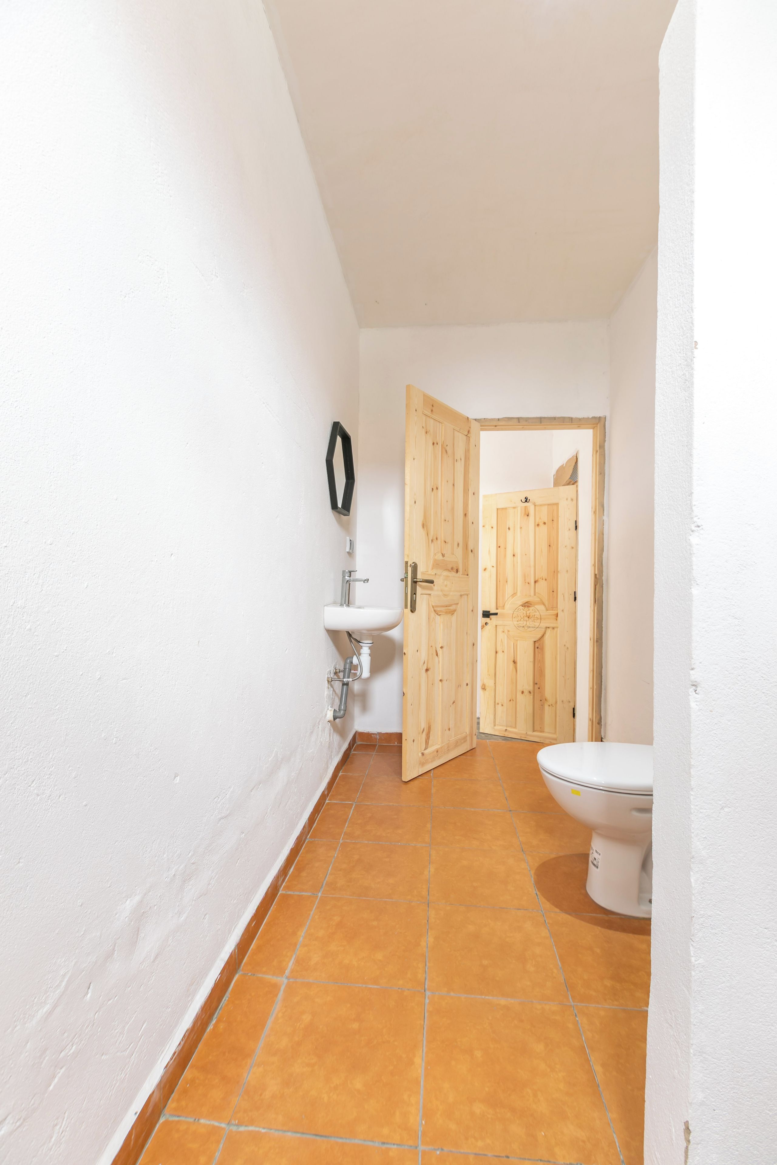 Shower, toilet paper