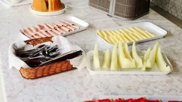 Frokostbuffé er inkludert hver dag