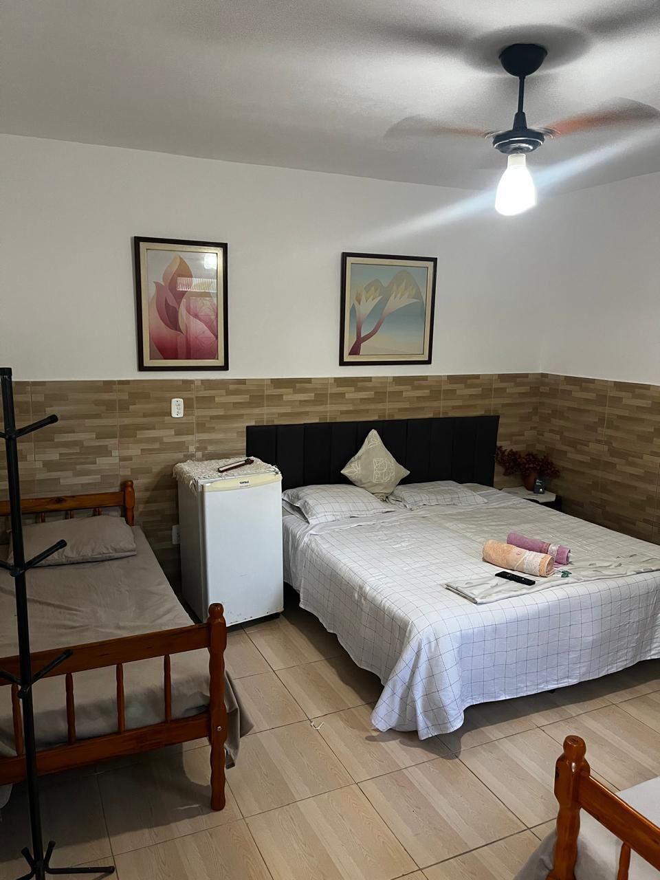 Quarto duplo básico | Roupa de cama