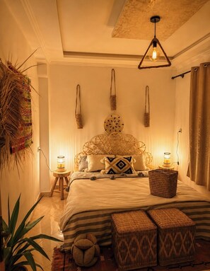 Economy Double or Twin Room, City View - Aourir Banana View surf camp (Awrir)